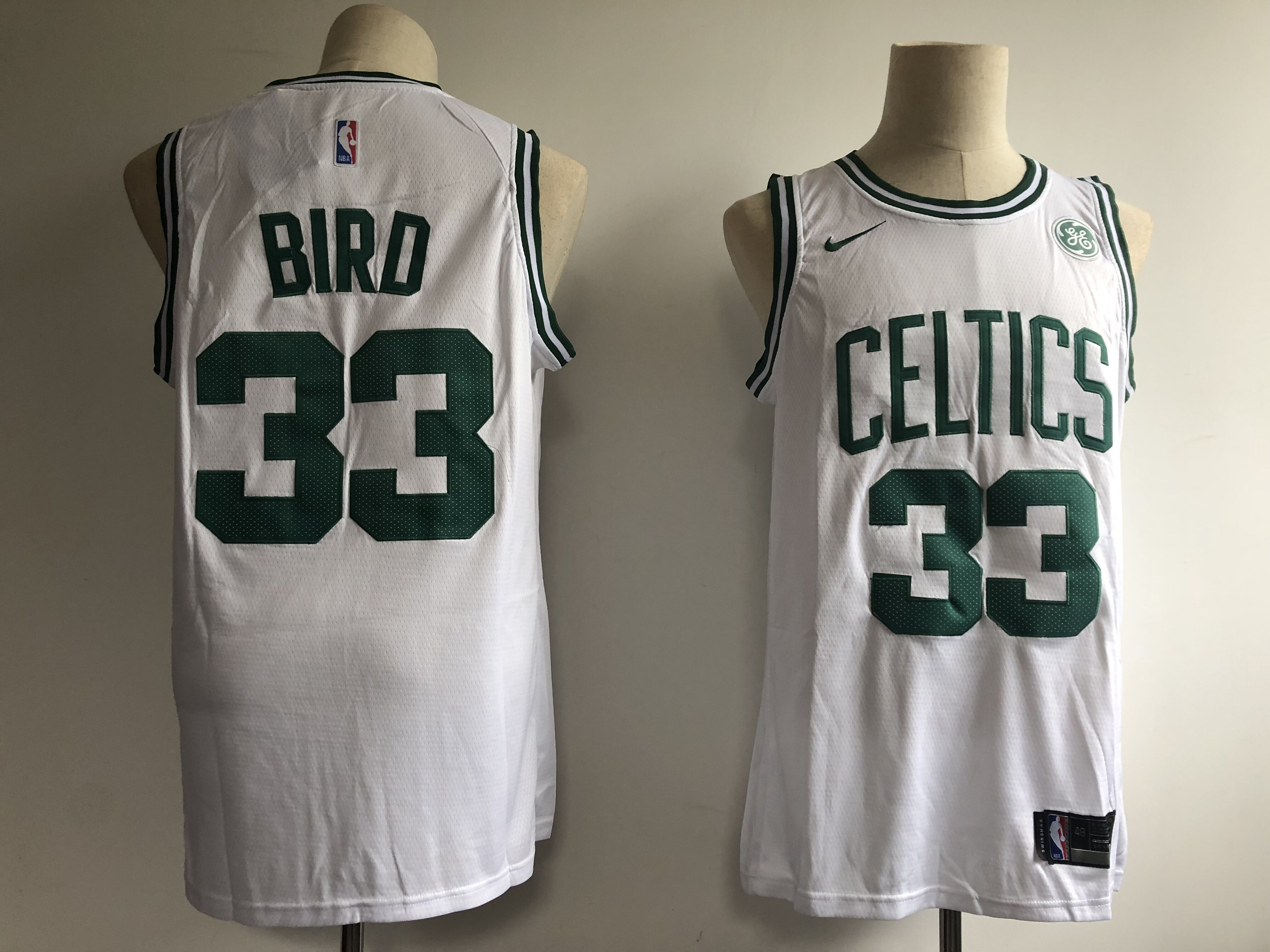 Men Boston Celtics #33 Bird White Game Nike NBA Jerseys->boston celtics->NBA Jersey